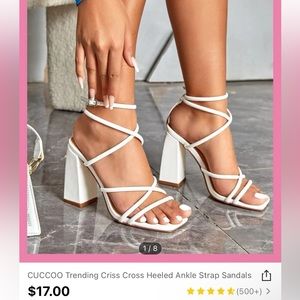 Brand New Sexy Strappy Heels SHEIN